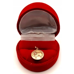 Złota zawieszka znak zodiaku Baran PR.585 W:1,76gr InterSKLEP