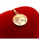 Złota zawieszka znak zodiaku Baran PR.585 W:1,76gr InterSKLEP