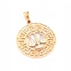 Złota zawieszka Znak zodiaku Waga PR.585 W:4,60gr InterSKLEP