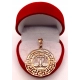 Złota zawieszka Znak zodiaku Waga PR.585 W:4,60gr InterSKLEP
