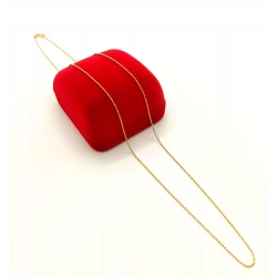Złoty łańcuszek Kulki Pr.585 W:1,91gr Dł:51cm InterSKLEP