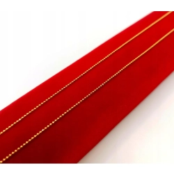 Złoty łańcuszek Kulki Pr.585 W:1,91gr Dł:51cm InterSKLEP