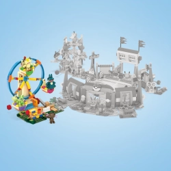 MEGA BLOKS CONSTRUX DIABELSKI MŁYN ZESTAW KLOCKÓW +4 FIGURKI POKEMONÓW opis