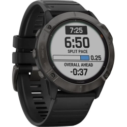 Zegarek sportowy Garmin Fenix 6X Pro czarny Nowy Okazja
