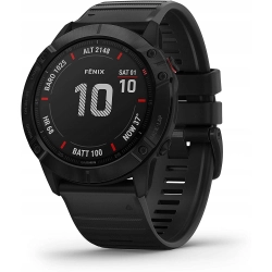 Zegarek sportowy Garmin Fenix 6X Pro czarny Nowy Okazja