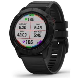 Zegarek sportowy Garmin Fenix 6X Pro czarny Nowy Okazja
