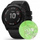 Zegarek sportowy Garmin Fenix 6X Pro czarny Nowy Okazja
