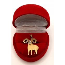 Złota zawieszka znak zodiaku Baran PR.333 W:1,99gr InterSKLEP
