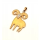 Złota zawieszka znak zodiaku Baran PR.333 W:1,99gr InterSKLEP