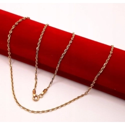 Złoty łańcuszek Gucci PR.750 W:3,89gr Dł.45cm InterSKLEP