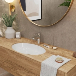 Bateria umywalkowa stojąca Hansgrohe srebrny JAKOŚĆ InterSKLEP