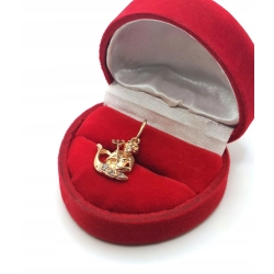 Złota zawieszka znak zodiaku Wodnik Pr.585 W:1,43gr NOWY