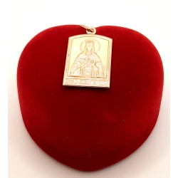 Złota zawieszka Medalik PR.583 W:0,92gr InterSKLEP