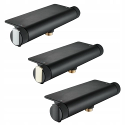 Bateria natryskowa czarna Neo 2 Sensea 5796 InterSKLEP