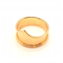 Złoty pierścionek Korona PR.585 W:4,36gr R.20 InterSKLEP