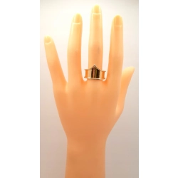 Złoty pierścionek Korona PR.585 W:4,36gr R.20 InterSKLEP