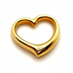 Złota zawieszka W. Kruk Serce Pr.585 W:0,67gr InterSKLEP