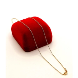 Złoty łańcuszek kręcony W. KRUK Pr.585 W:0,67gr Dł:41cm