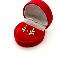 Złote kolczyki Gałązki sztyft PR.333 W:1,25gr InterSKLEP