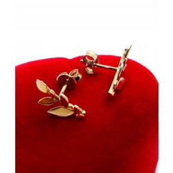 Złote kolczyki Gałązki sztyft PR.333 W:1,25gr InterSKLEP