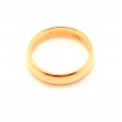 Złota obrączka PR.585 W:3,17gr R.9 InterSKLEP