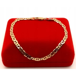 Złota bransoletka Gucci PR.585 W:4gr Dł.19cm InterSKLEP