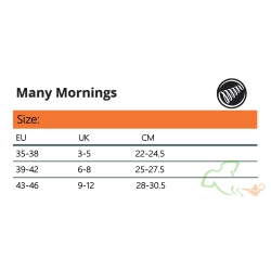Długie skarpety SKARPETKI z wzorami Many Mornings THE GINGERBREAD MAN 39-42
