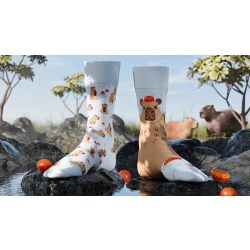 Many Mornings Skarpetki Capybara 39-42 wielokolorowy rozmiar 39-42