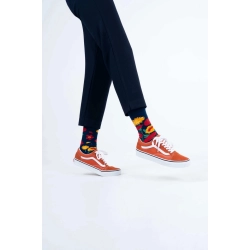 Many Mornings Skarpetki Flower Power Navy wielokolorowy rozmiar 43-46