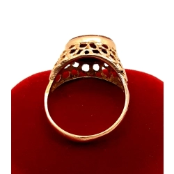 Złoty pierścionek z Paskiem pustyni PR.585 W:3,43gr R.16 InterSKLEP