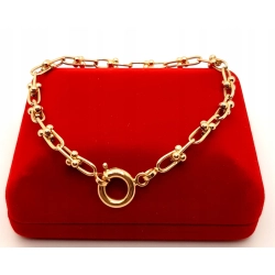 Złota bransoletka PR.585 W:5,66gr Dł.21cm InterSKLEP