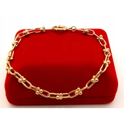 Złota bransoletka PR.585 W:5,66gr Dł.21cm InterSKLEP