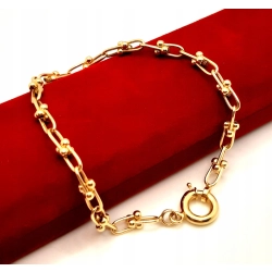 Złota bransoletka PR.585 W:5,66gr Dł.21cm InterSKLEP