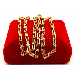 Złoty łańcuszek PR.585 W:20,99gr Dł.66cm InterSKLEP