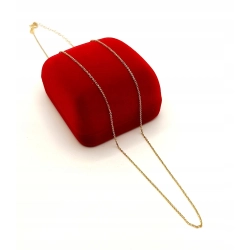Złoty łańcuszek krótki Pr.333 W:1,04gr Dł:41-45,5cm