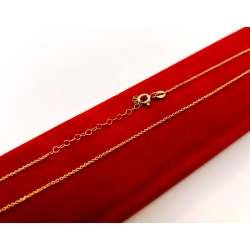 Złoty łańcuszek krótki Pr.333 W:1,04gr Dł:41-45,5cm