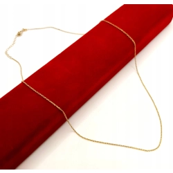 Złoty łańcuszek krótki Pr.333 W:1,04gr Dł:41-45,5cm