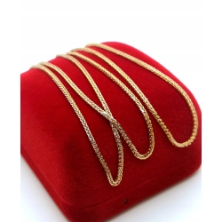 Złoty łańcuszek Lisi Ogon Pr.585 W:2,28gr Dł:45cm Nowy