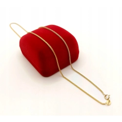 Złoty łańcuszek Lisi Ogon Pr.585 W:2,28gr Dł:45cm Nowy