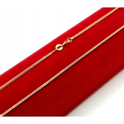 Złoty łańcuszek Lisi Ogon Pr.585 W:2,28gr Dł:45cm Nowy