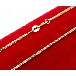 Złoty łańcuszek Lisi Ogon Pr.585 W:2,28gr Dł:45cm Nowy
