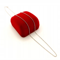 Srebrny łańcuszek Kulki Pr.925 W:2,20gr Dł:50cm 11