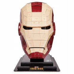 MARVEL MASKA IRON MANA PUZZLE MODEL 3D IRON MAN DO ZŁOŻENIA 4D BUILD