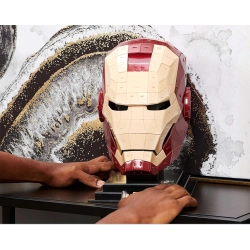 MARVEL MASKA IRON MANA PUZZLE MODEL 3D IRON MAN DO ZŁOŻENIA 4D BUILD