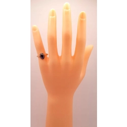 Złoty pierścionek z Szafirem PR.585 W:1,94gr R.10 InterSKLEP