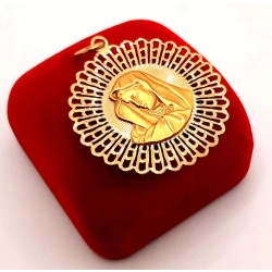 Złota zawieszka Medalik z Matką Boską PR.750 W:7,63gr InterSKLEP