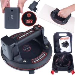 UCHWYT PRZYSSAWKA PRÓŻNIOWA ELEKTRYCZNA AKUMULATOROWA PŁYTEK GLAZURY SZYB