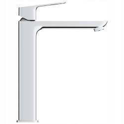 Bateria umywalkowa ścienna Grohe clova pulse 101261 000 0 srebrny