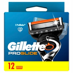 Gillette Fusion5 ProGlide Ostrza wymienne do maszynki, 12 sztuk
