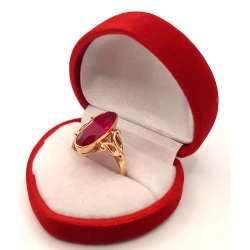 Złoty pierścionek z Rubinem PR.583 W:5,51gr R.16 InterSKLEP